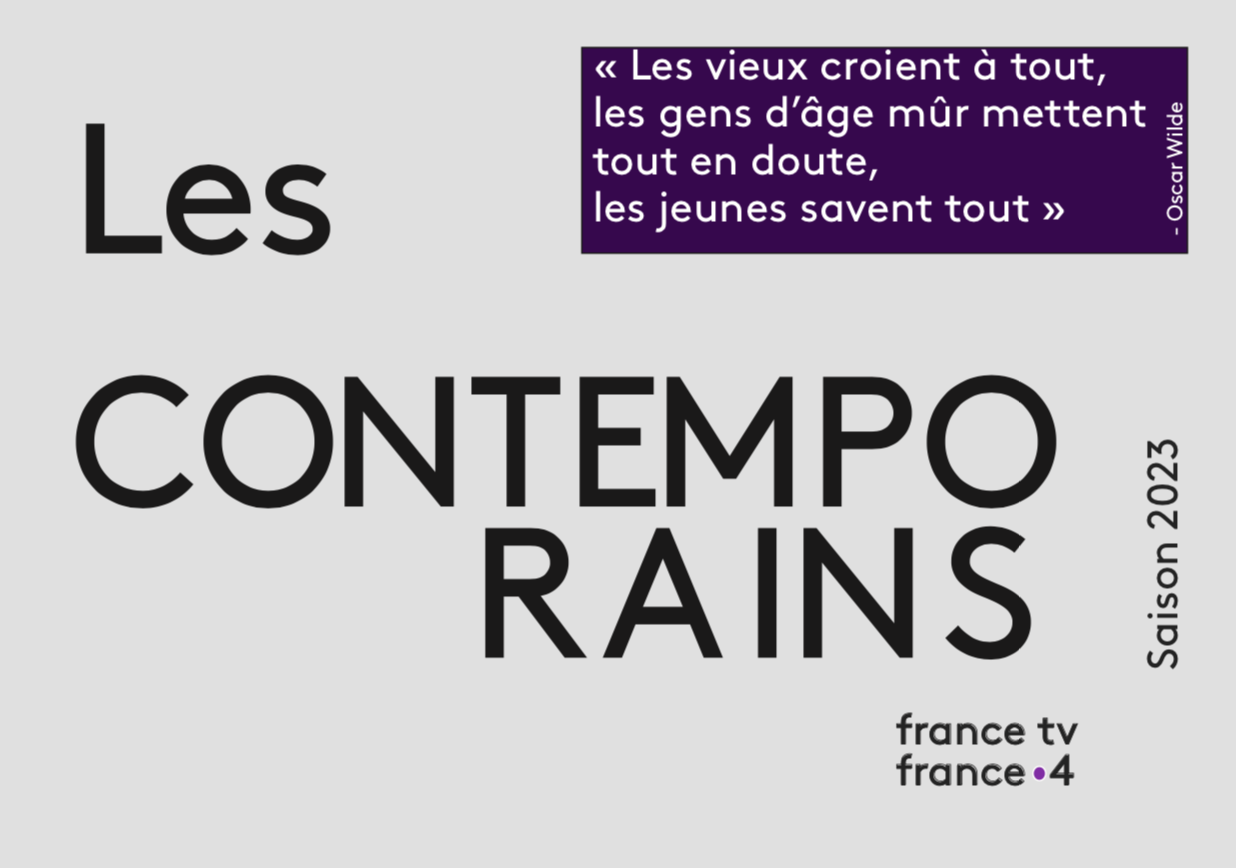 Couverture graphisme France tv par Rehana